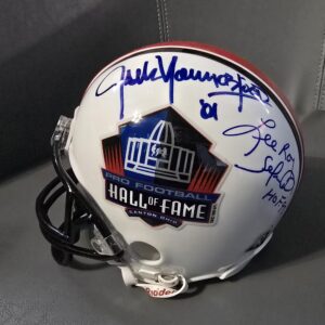 NFL Hall of Fame Signed Mini Helmet