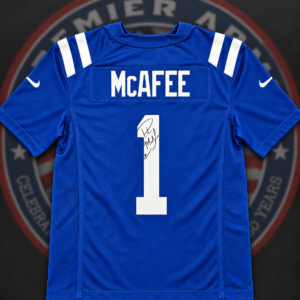 LIVE AUCTION: Pat McAfee Autographed Authentic Colts Jersey