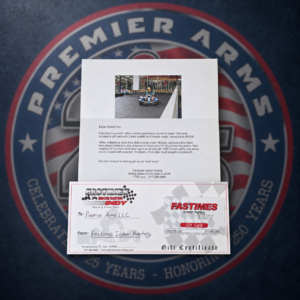 Fasttimes Indoor Karting - Gift Card
