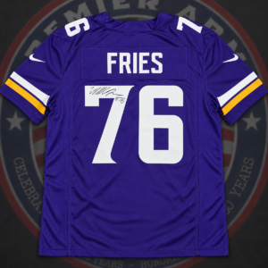 Will Fries Minnesota Vikings Jersey - Signed
